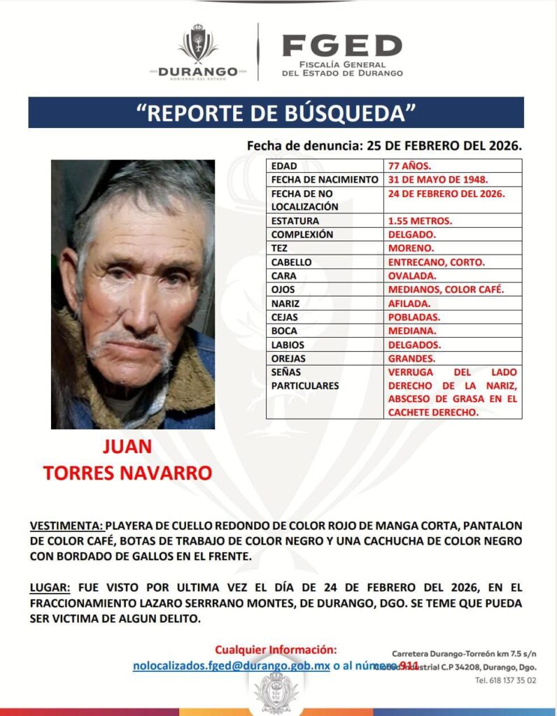 Desapareció el 24 de febrero y lo encontraron sin vida en el río el 27