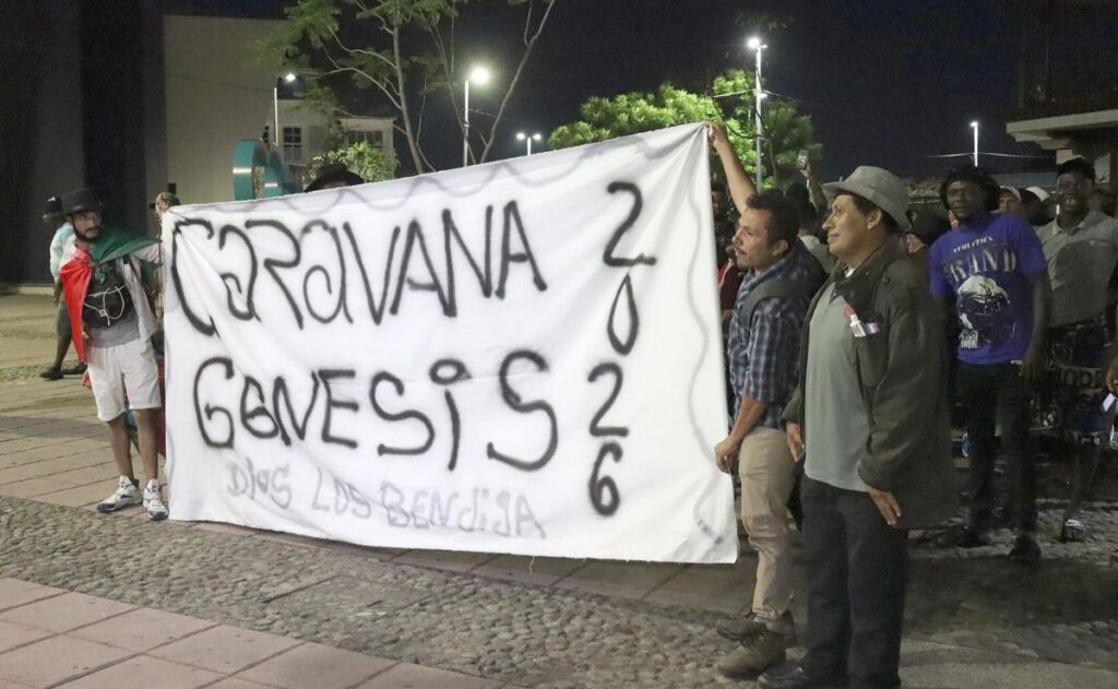 Nueva caravana migrante parte de Chiapas en busca de trabajo y regularización