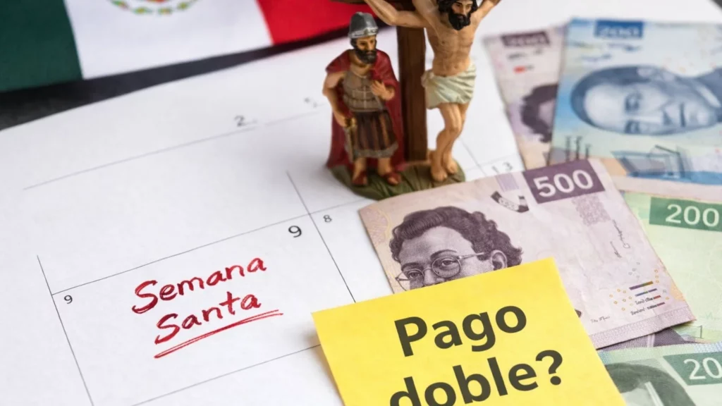 ¿Te pagan doble si trabajas Jueves y Viernes Santo 2026? Esto dice la Ley Federal del Trabajo