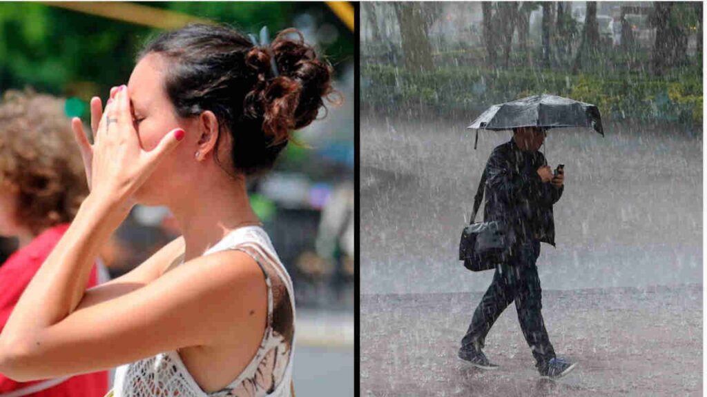 Frente frío 41 provoca lluvias y la onda de calor seguirá el viernes