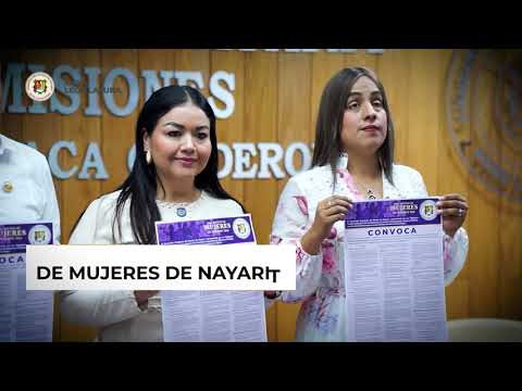 ¿Lista para hacer historia? ¡Es tu oportunidad! Parlamento de mujeres, Nayarit 2026