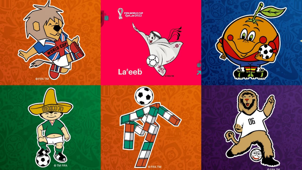 Las 5 mascotas más emblemáticas en la historia de los Mundiales
