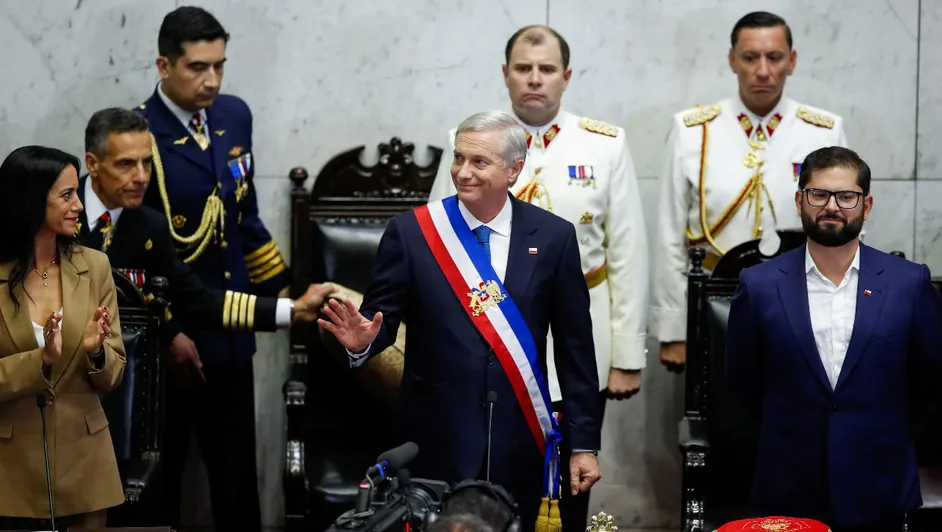 José Antonio Kast toma protesta como nuevo presidente de Chile