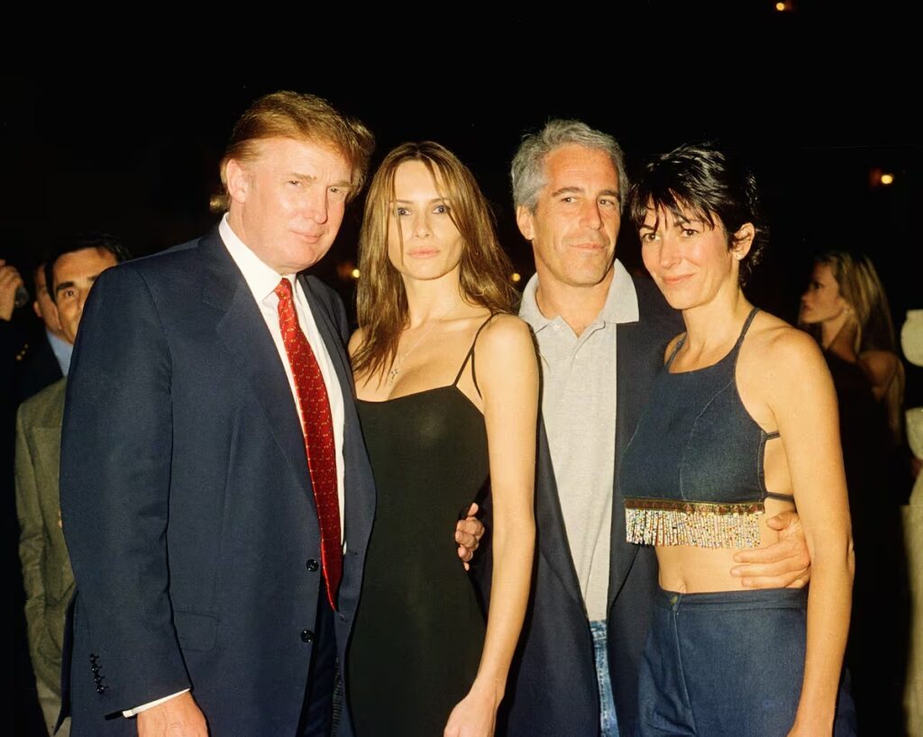 Publican documentos pendientes con las acusaciones contra Trump en el caso Epstein