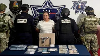 Detienen a presunta líder del Cártel de Sinaloa en Cancún