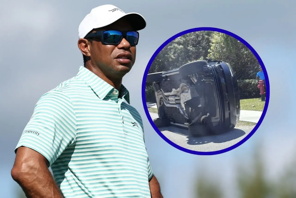 Tiger Woods detenido tras accidente en Florida