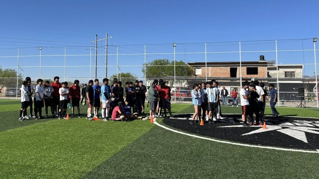 Realizan el “Mundialito”; Torneo de Fútbol con Estudiantes del CBTa 171