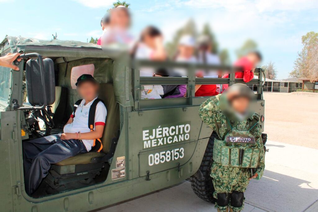 El Ejército abre sus puertas y corazones a la niñez duranguense