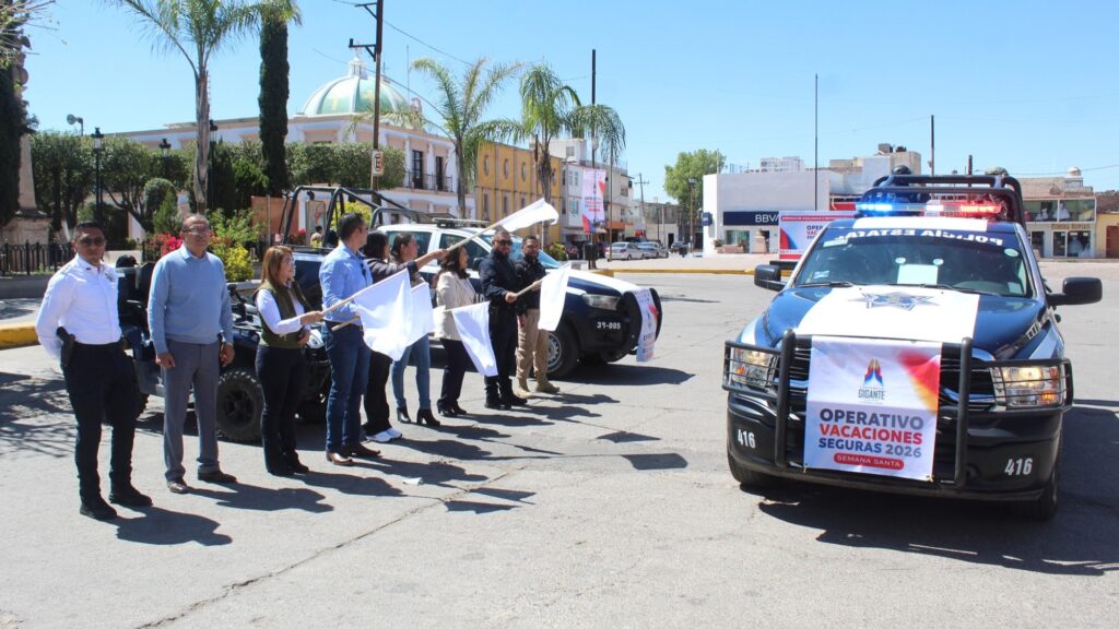 Dan Banderazo al Operativo Vacaciones Seguras 2026 en Vicente Guerrero