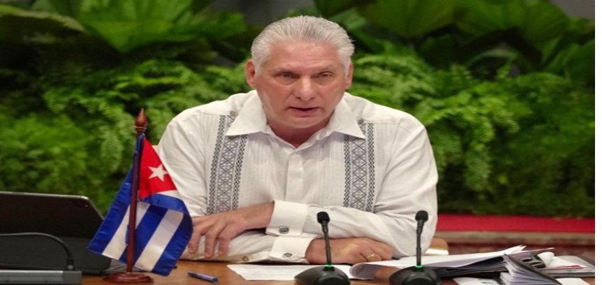 Díaz-Canel acusa a EE. UU. de ejercer «brutal presión» para aislar a Cuba