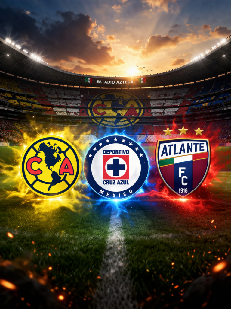 Estadio Azteca será casa de América, Cruz Azul y Atlante