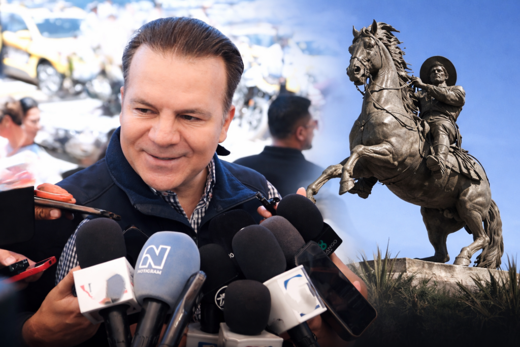 Gobernador acusa que polémica por estatua de Pancho Villa nació de un “chisme”