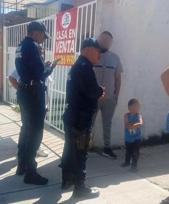 Niño de dos años se salió de su casa sin que su mamá se diera cuenta