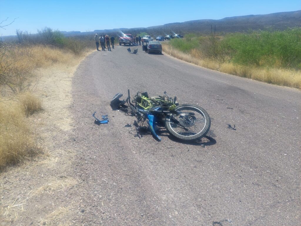 Mecánico pierde la vida al chocar en su motocicleta contra un automóvil