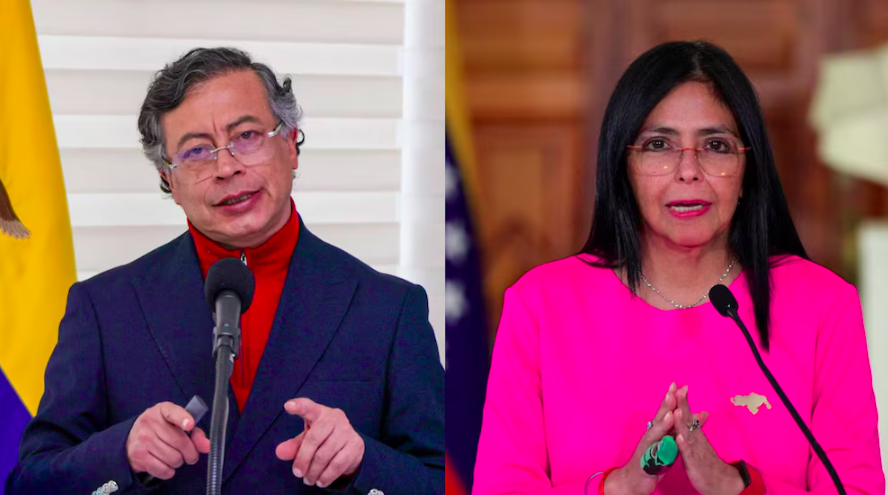 Gustavo Petro y Delcy Rodríguez se reunirán la próxima semana