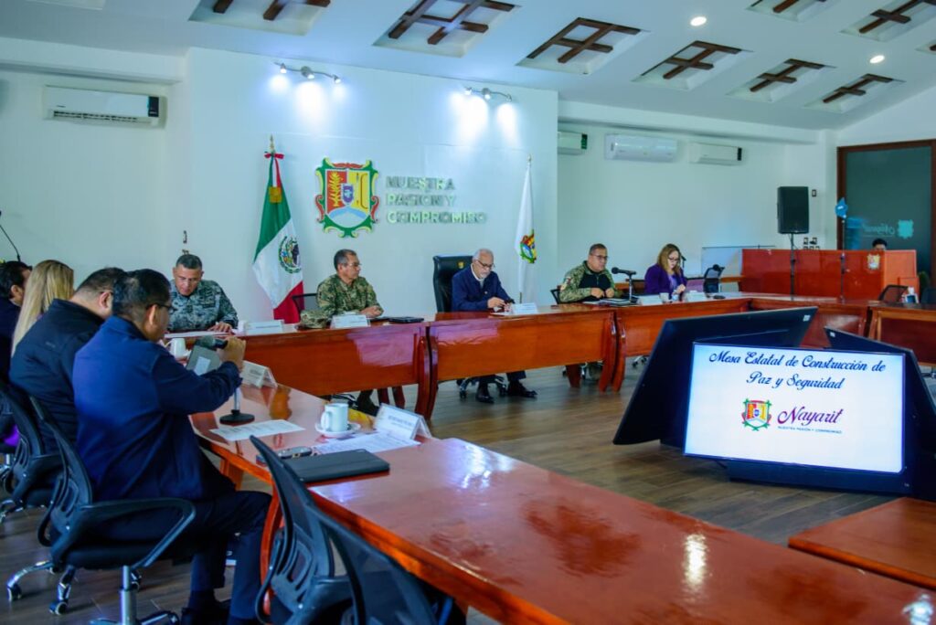 Miguel Ángel Navarro refuerza coordinación operativa para preservar la estabilidad en Nayarit