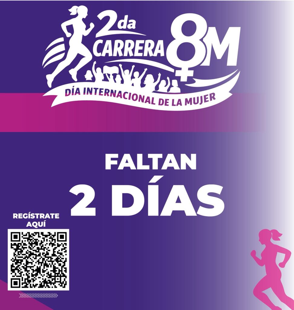 ¡Faltan solo 2 días para la Segunda Carrera 8M!