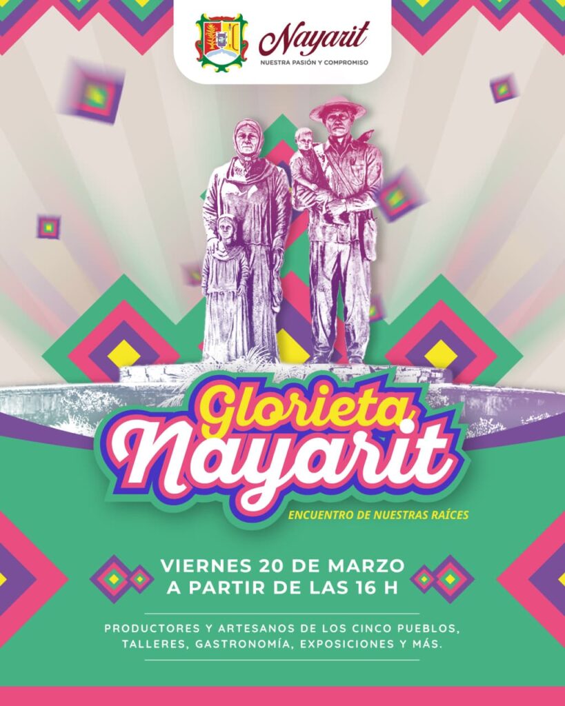 El Gobierno del Estado invita a la presentación de la Glorieta Nayarit