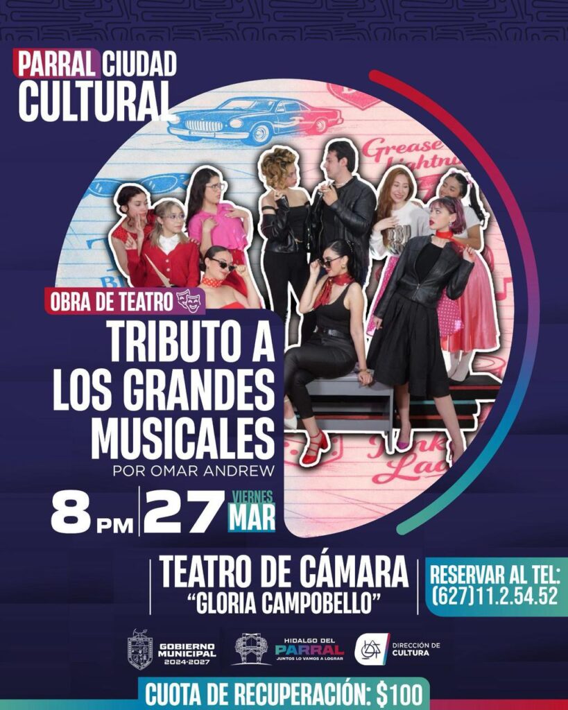 Parral se llena de música y teatro con espectáculo cultural este viernes
