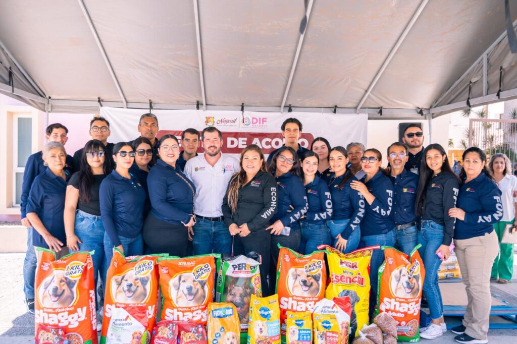 Se siguen sumando corazones solidarios al Croquetón DIF Nayarit 2026.