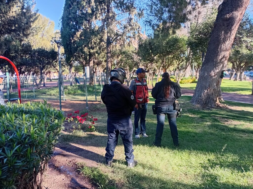 Reportan parte de cuerpo sin vida atado a un árbol; era una lengua de bovino