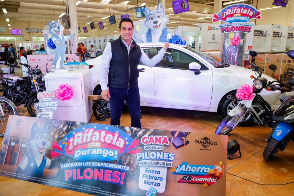 Aprovecha todo marzo el 10% y ¡Rífatela con Durango!