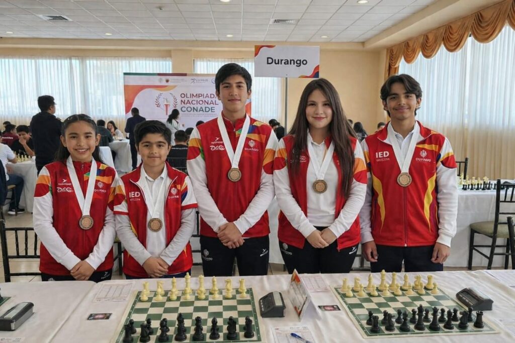 Delegación de Durango lista para la Olimpiada Nacional de Ajedrez 2026