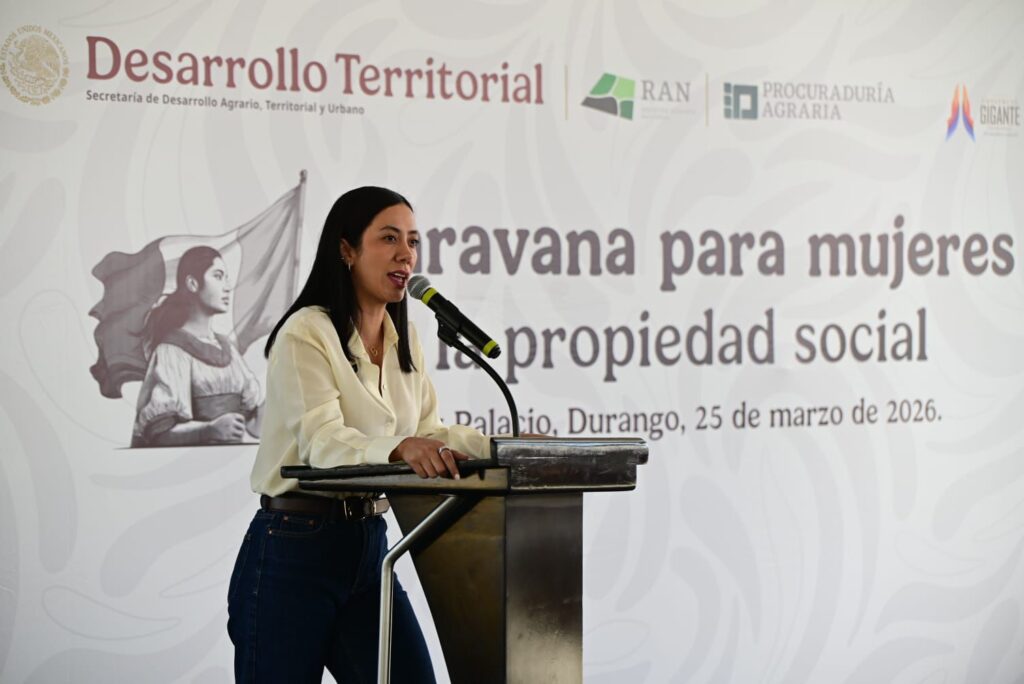 Acercan servicios y regularización agraria a mujeres rurales en Gómez Palacio