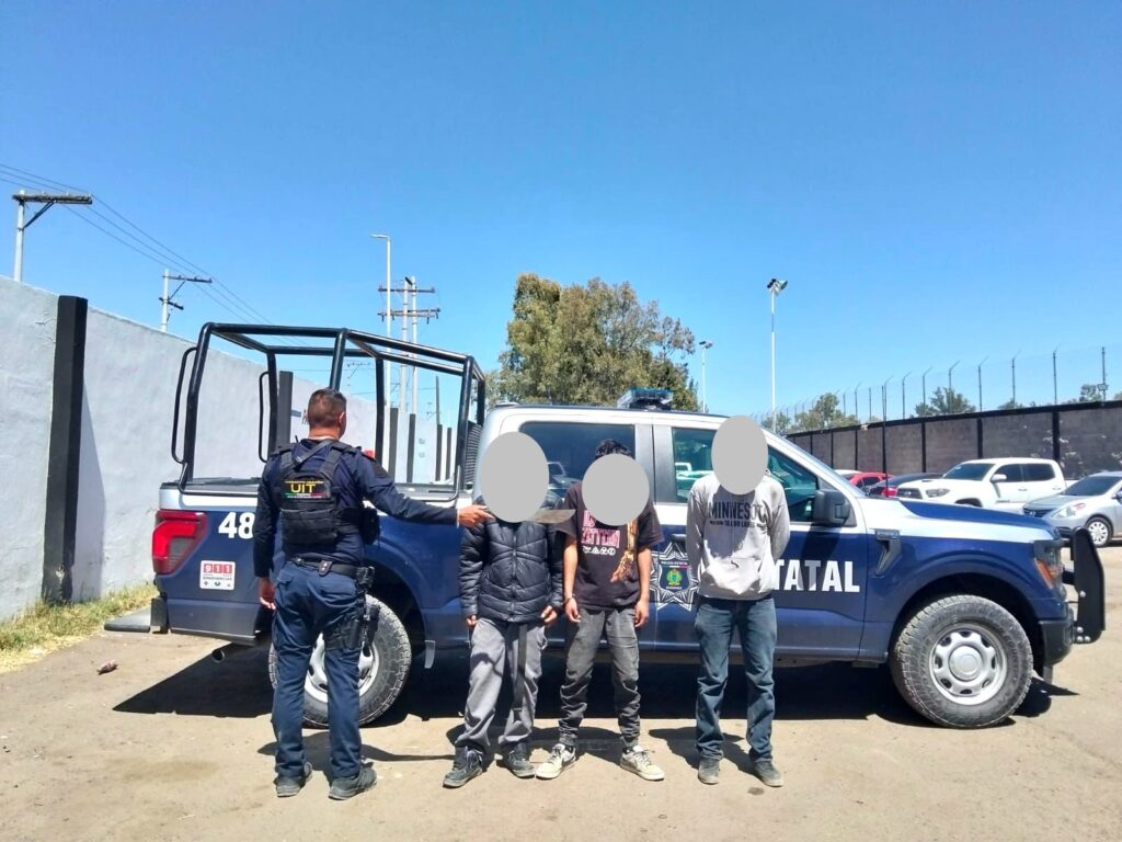 Por escandalizar, detiene el operativo Dragón a un joven y dos menores