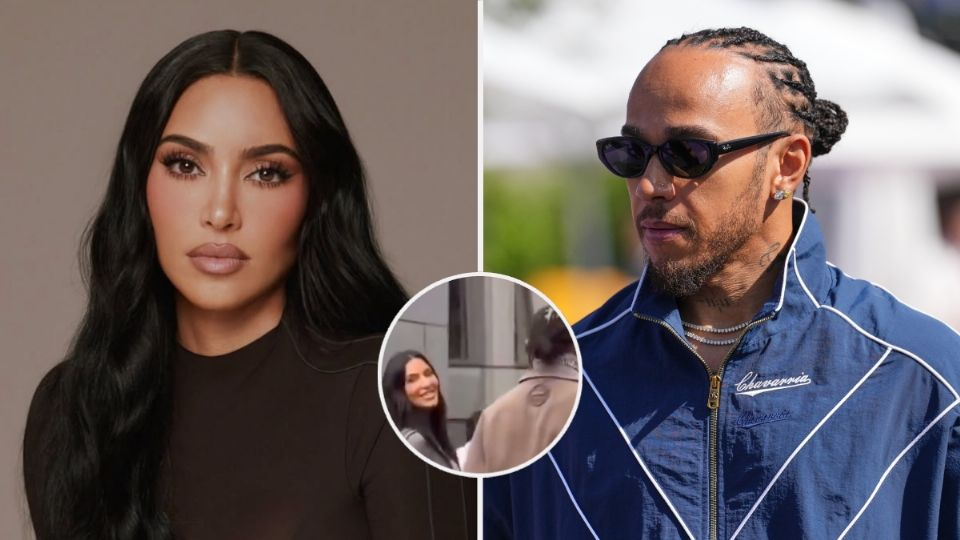 Captan a Hamilton y Kim Kardashian juntos en Japón