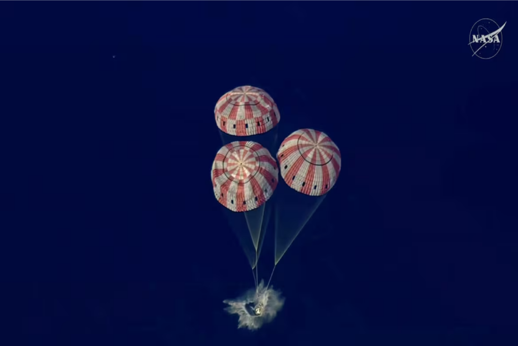 Astronautas de Artemis II vuelven a la Tierra tras misión récord