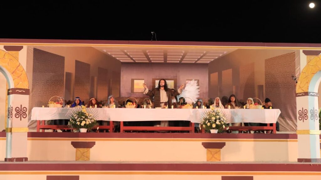 Judea de San Martín de las Flores inicia con emotiva escenificación de la Última Cena