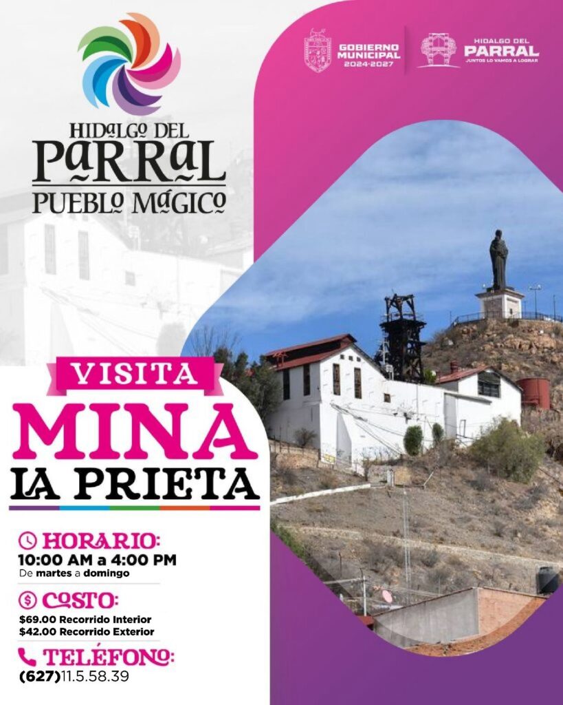 Invita Gobierno de Parral ha disfrutar recorridos turísticos durante Semana Santa