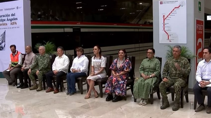 Sheinbaum inaugura el Tren Suburbano al AIFA; conectará en 43 minutos