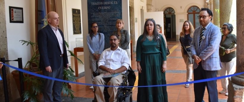 Inauguran exposición “Trazos desde el cuerpo” en el Congreso de Jalisco