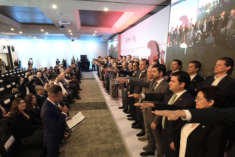 Pablo Lemus llama a impulsar proyectos estratégicos junto a CANACO Guadalajara
