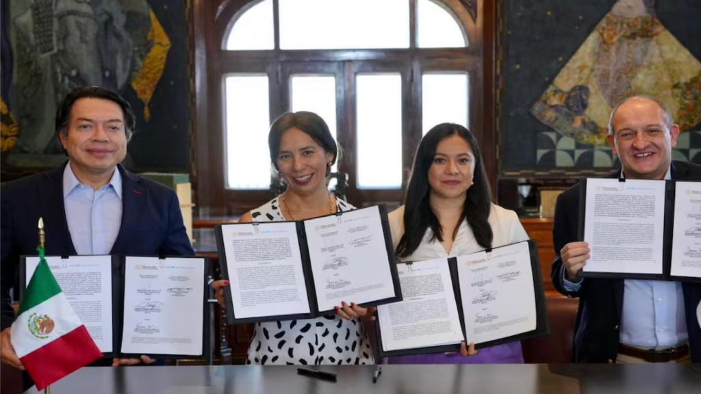 SEP y Unicef firman alianza para fortalecer educación básica en México