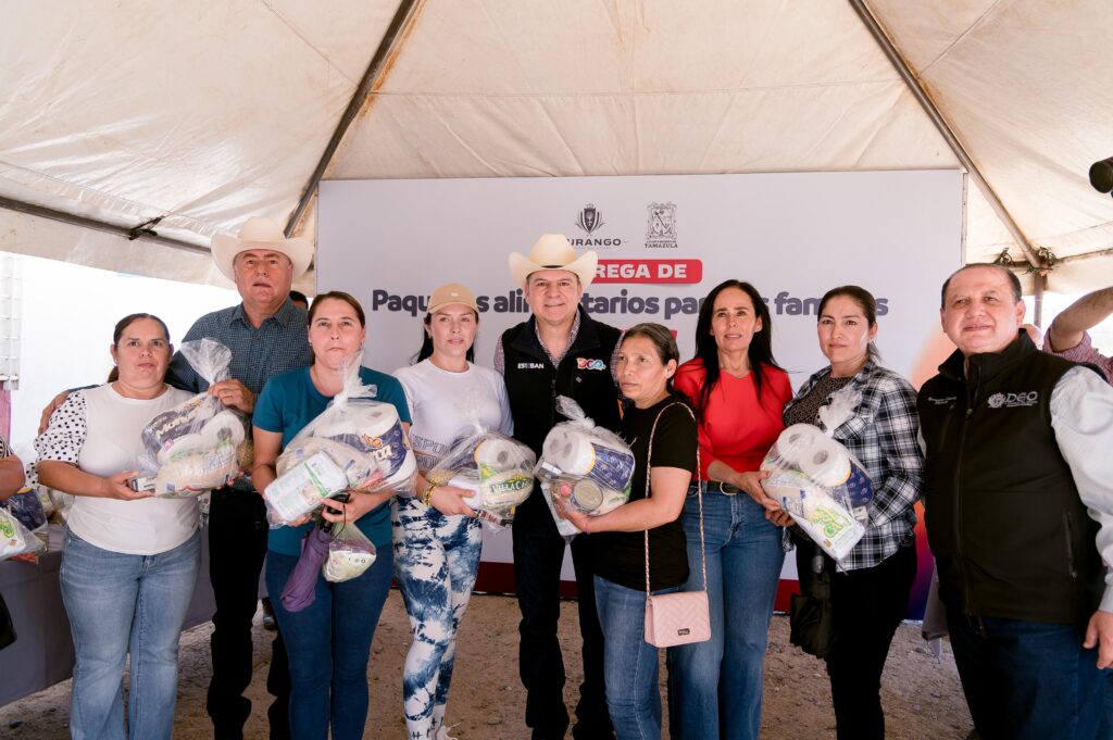 Esteban cierra gira con obras por 26 mdp en Tamazula: drenaje, agua, escuelas y apoyos
