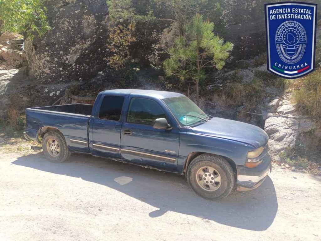 Recuperan pick up robada en Guadalupe y Calvo