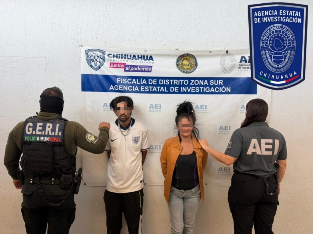 Cateo en la Américas deja pareja detenida con droga en Parral