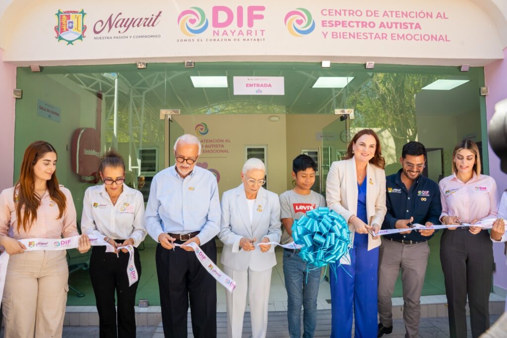 Inauguran en Tepic nuevo Centro de Atención al Autismo y Bienestar Emocional