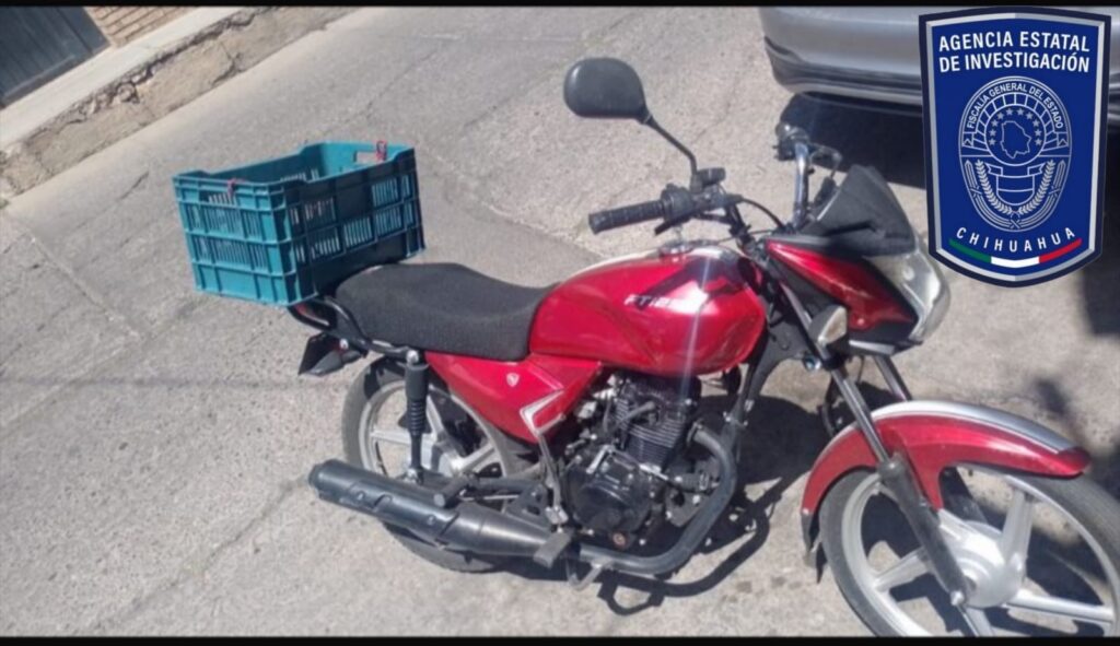Recuperan dos motocicletas robadas en Parral y Jiménez tras operativos de la AEI