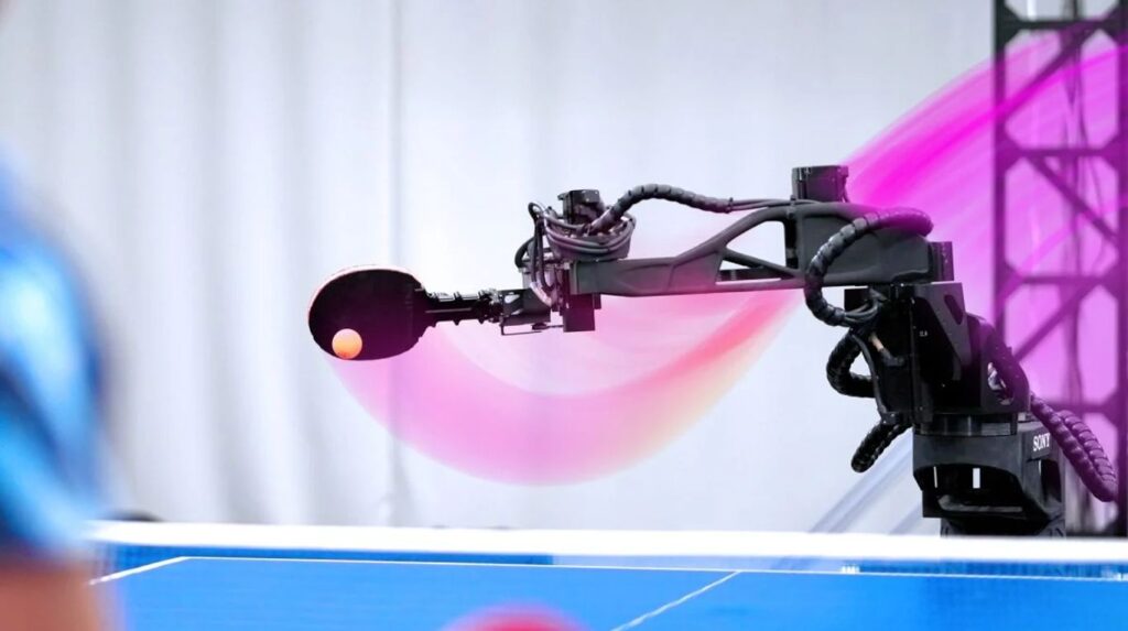 Crean robot capaz de vencer a jugadores profesionales de ping-pong