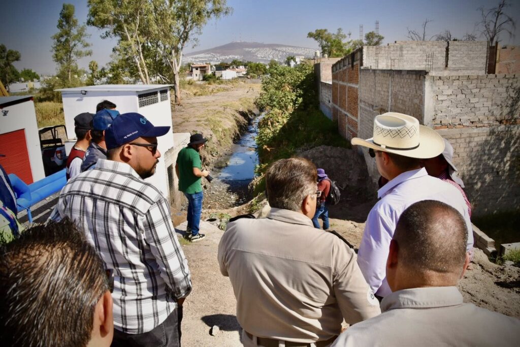 Coordina SIAPA acciones con los tres niveles de gobierno para atender descargas en el Arroyo Seco