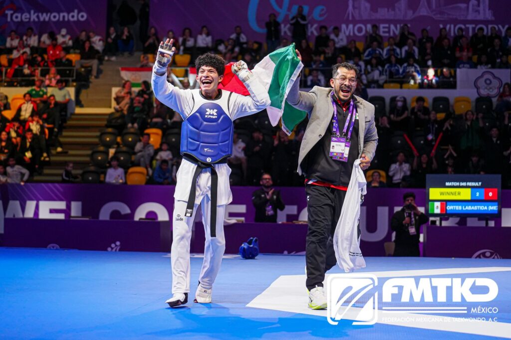 México brilla en el Mundial de Taekwondo: “Kato” conquista el oro y Darah Ponce logra plata
