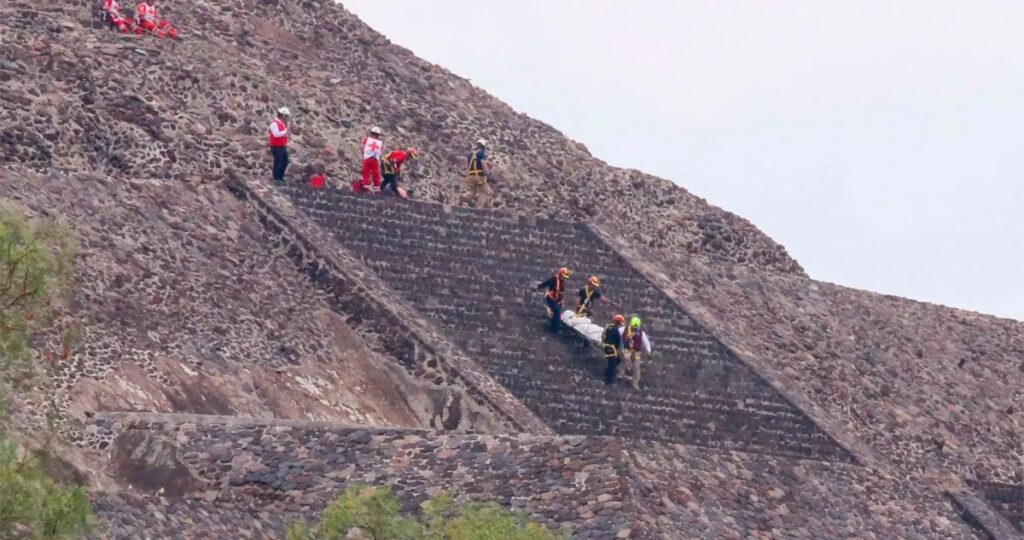 Confirman 13 heridos por ataque en Teotihuacán; todos son extranjeros