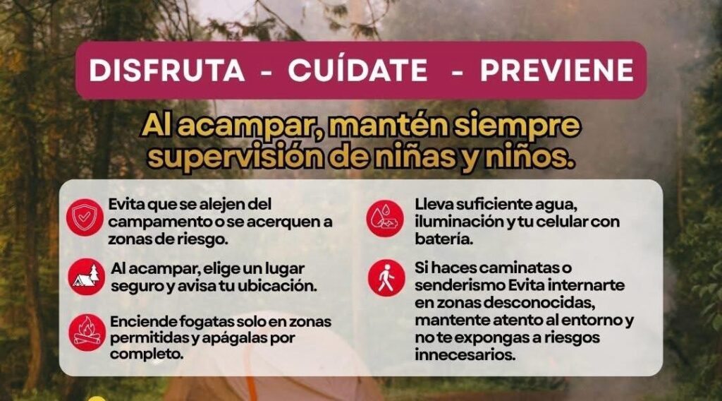 Exhorta Protección Civil de Santiago a extremar precauciones durante días santos