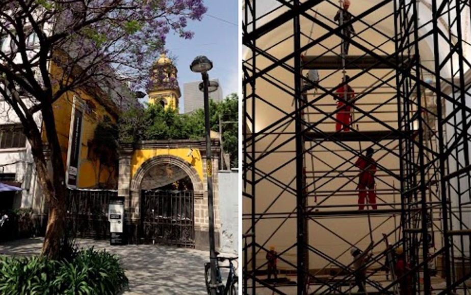 Crearán arte con trece toneladas de escombro de la Capilla de Dolores