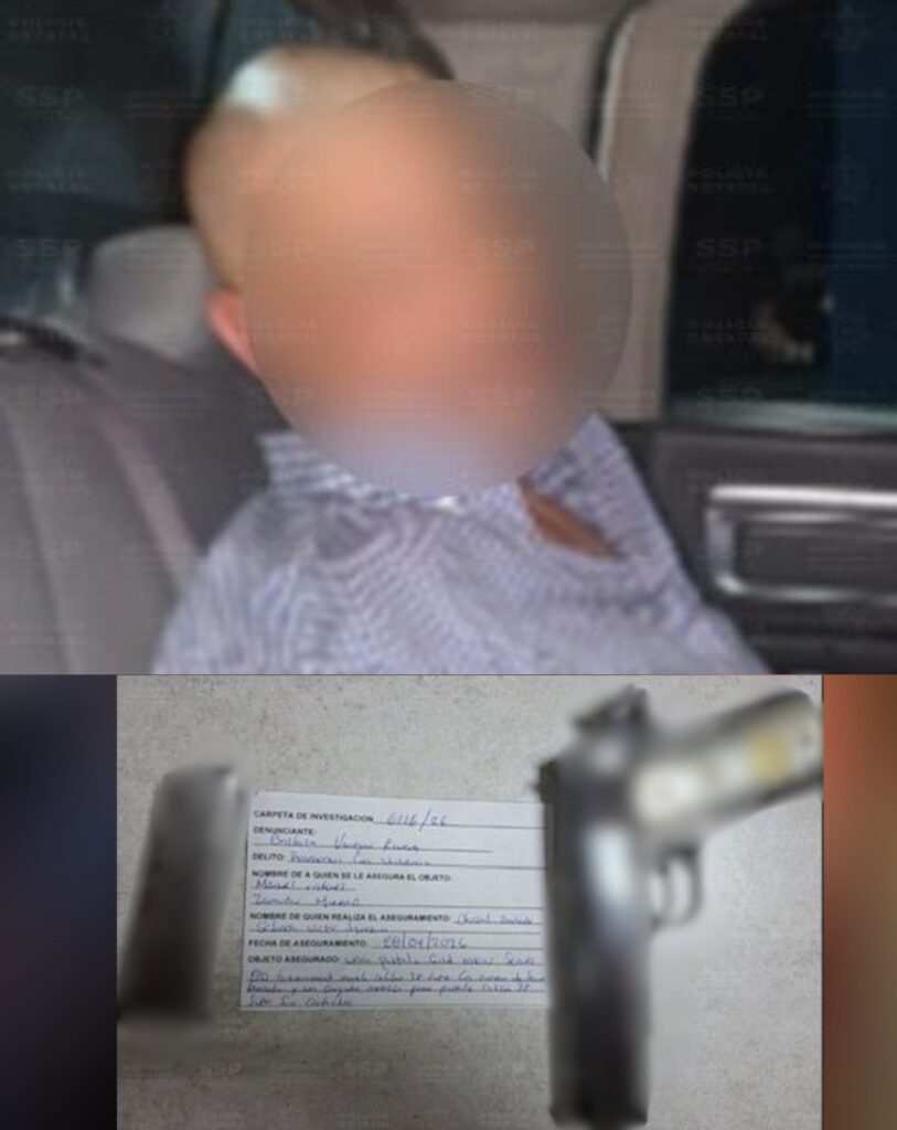 Sujeto armado amenazó con quitarle la vida a su excuñado; operativo Dragón lo detuvo