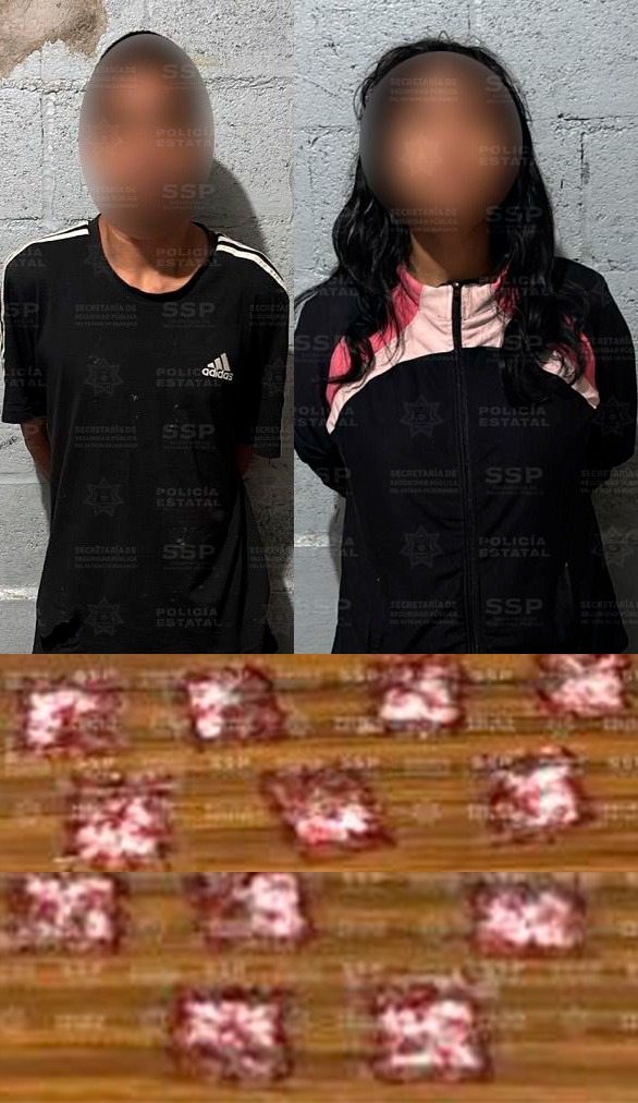 Diana y Omar detenidos por el operativo Dragón con sustancias